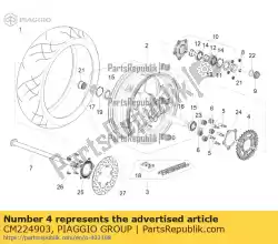 Qui puoi ordinare anello a catena z = 42 da Piaggio Group , con numero parte CM224903: