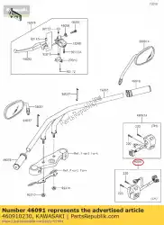 Ici, vous pouvez commander le boîtier-assy-control vn900cbf auprès de Kawasaki , avec le numéro de pièce 460910230: