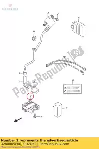 suzuki 3280005F00 rectifier assy - Bottom side