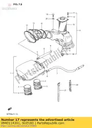 Here you can order the clamp from Suzuki, with part number 0940114301: