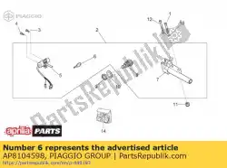 Qui puoi ordinare chiave scarabeo senza transpo. Da Piaggio Group , con numero parte AP8104598: