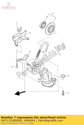 Qui puoi ordinare passacavo, coperchio ingranaggi da Yamaha , con numero parte 4H7133280000: