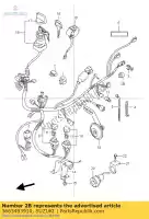 3663493910, Suzuki, cap, lichte conce suzuki lt f250 quadrunner f300f kingquad 4x4 250 300 , Nieuw