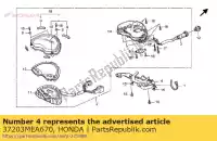 37203MEA670, Honda, zosta?, metr honda vtx 1300 2003 2004 2005 2006 2007, Nowy