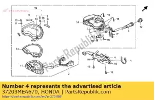 honda 37203MEA670 rester, mètre - La partie au fond