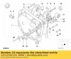 Here you can order the shaft seal - 14x22x5 from BMW, with part number 23122330139: