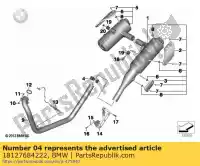 18127684222, BMW, braçadeira bmw   650 2004 2005 2006 2007 2008 2009 2010 2011 2012 2013 2014 2015 2016, Novo