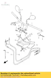 Ici, vous pouvez commander le vis ux125 / 150 auprès de Suzuki , avec le numéro de pièce D21260650B: