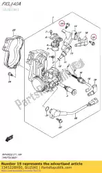 Here you can order the screw from Suzuki, with part number 1345228H00: