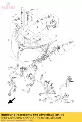 Qui puoi ordinare filo metallico da Yamaha , con numero parte 3P68430N0000: