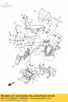 B672313200P0, Yamaha, Pokrywa zewn?trzna 2 yamaha  mt 1000 2016 2017 2018 2019 2020 2021, Nowy