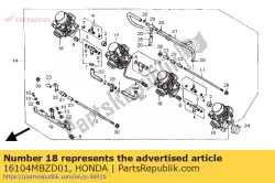 Aqui você pode pedir o nenhuma descrição disponível no momento em Honda , com o número da peça 16104MBZD01: