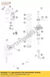 Tutaj możesz zamówić monoshock 990 superduke 09 od KTM , z numerem części 15187E01: