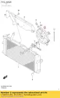 1780031J00, Suzuki, assy de ventilateur, radiat suzuki  dl 1000 2014 2015 2016 2018, Nouveau