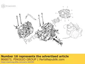 Piaggio Group 866873 cubrir - Lado inferior