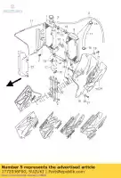 1772036F00, Suzuki, conjunto do radiador, w suzuki rm  rm125 125 , Novo