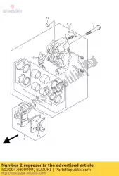 remklauw, fr van Suzuki, met onderdeel nummer 5930047H00999, bestel je hier online: