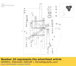 Here you can order the cover from Piaggio Group, with part number 669003: