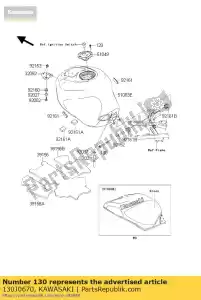 kawasaki 130J0670 ko?nierzowe, 6x70, bla zx636-b1 - Dół