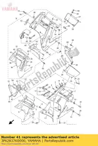 yamaha 3P62837K0000 amortyzator 6 - Dół