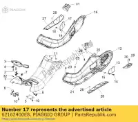 62162400E8, Piaggio Group, insp. da vela de ignição. porta piaggio x x9 125 180 200 250 500 2000 2001 2002 2003 2004 2005 2006 2007, Novo