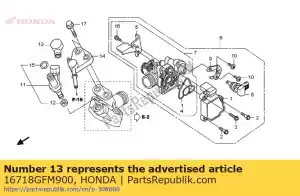 Honda 16718GFM900 amortyzator a, ??cznik - Dół