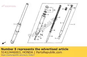 honda 51412446003 anneau, sauvegarder - La partie au fond