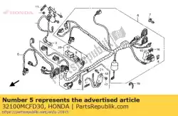 Aqui você pode pedir o nenhuma descrição disponível no momento em Honda , com o número da peça 32100MCFD30: