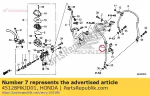 honda 45128MKJD01 tubo compr. d, fr. freno - Il fondo