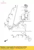 2DR859910000, Yamaha, support, unité yamaha  mt xsr 850 900 2014 2015 2016 2017 2018 2019 2020 2021, Nouveau