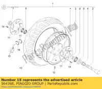 56436R, Piaggio Group, codificador de velocímetro aprilia gilera piaggio  nexus sr sr max x zapm3560, zd4m3560 zd4m357, zapm357 125 250 300 500 2005 2006 2007 2008 2009 2011 2016 2017, Nuevo