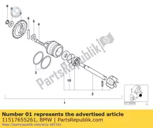 bmw 11517655261 water pump - Middle