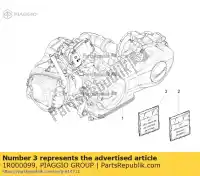 1R000099, Piaggio Group, zestaw uszczelek silnika vespa primavera sprint vespa zapm808g, zapm80200, zapm8020, zapma7200, zapma78g zapma720 zapma78g,  zapmd7200,  946 150 946 2013 2014 2015 2016 2017 2018 2019 2020 2021 2022, Nowy