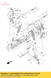 yamaha 2LSF35400000 braccio anteriore superiore co - Il fondo