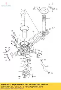 suzuki 1350045C10 diaphragm assy - Bottom side