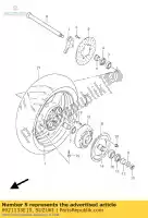 6921133E10, Suzuki, disco, freno trasero suzuki tl  r s tl1000s tl1000r gsx r600 r750 r600z 1000 600 750 , Nuevo