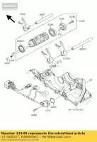 131400027, Kawasaki, fork-shift,input zx1000d6f kawasaki zx 1000 2006 2007 2008 2009 2010, New