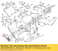 86265800WR2, Piaggio Group, Ensemble d'adhésifs gilera sc 125 2006 2007 2008 2009 2010 2011 2012 2013 2014 2015, Nouveau