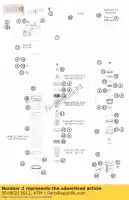 50180213S12, KTM, dcc-compress.damp.control cpl. 09 husqvarna ktm  xc 150 200 250 300 450 505 851714 851916 2009 2010 2011 2016, Nowy
