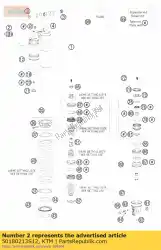 Aquí puede pedir dcc-compr. Damp. Control cpl. 09 de KTM , con el número de pieza 50180213S12: