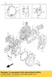 Aqui você pode pedir o junta, tampa cl em Suzuki , com o número da peça 1148233E01: