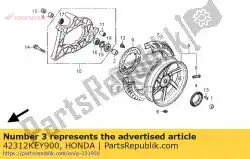 Tutaj możesz zamówić ko? Nierz b, rr. O? Od Honda , z numerem części 42312KEY900: