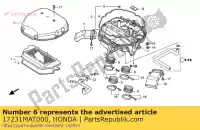 17231MAT000, Honda, ok?adka, powietrze / c honda cbr super blackbird xx cbr1100xx 1100 , Nowy