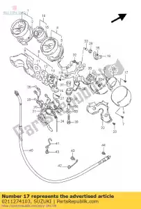 suzuki 0211274103 vite - Il fondo