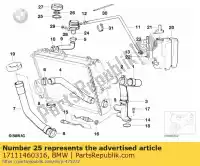 17111460316, BMW, pakking bmw  750 1000 1100 1984 1985 1986 1987 1988 1989 1990 1991 1992 1993 1994 1995 1996 1997, Nieuw