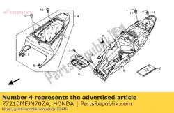 Aqui você pode pedir o definir illust * type1 * em Honda , com o número da peça 77210MFJN70ZA: