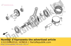 Here you can order the piston(0. 50) from Honda, with part number 13103HN2010: