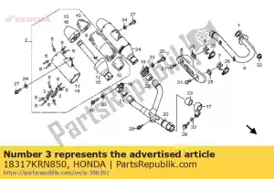 honda 18317KRN850 geen beschrijving beschikbaar op dit moment - Onderkant