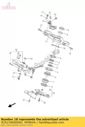 Qui puoi ordinare gruppo ammortizzatore shimmy del manubrio da Yamaha , con numero parte 2CR234900000: