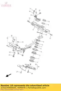yamaha 2CR234900000 gruppo ammortizzatore shimmy del manubrio - Il fondo